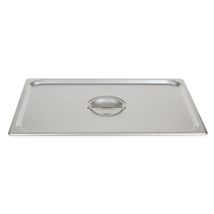 Winco SPCF Full-Size Slotted Stainless Steel Steam Table Pan Cover NSF 