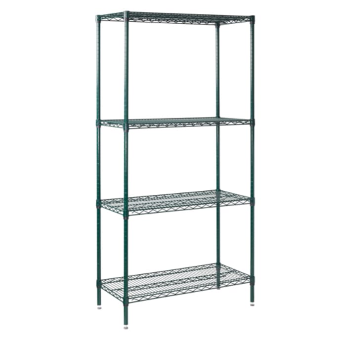 Winco Vexs 2436 Coated Wire Shelf, Wire Shelving 36 X 24 X 72