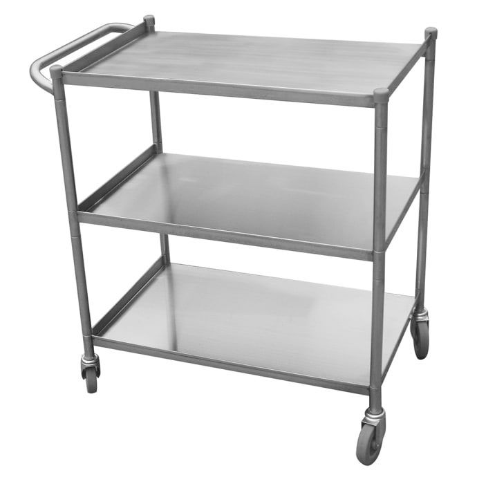 Turbo Air TBUS-1828 Stainless Steel Utility Cart, 18 x 28