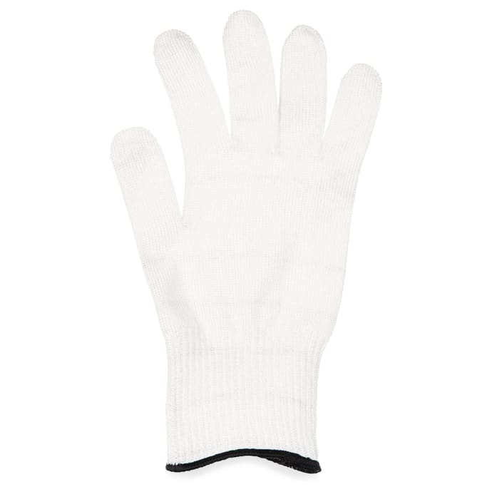 San Jamar Dfg1000 Xl Extra Large Cut Resistant Glove Synthetic Fiber White W Black Wrist Band San Jamar Dfg1000 Xl Extra Large Cut Resistant Glove Synthetic Fiber White W Black Wrist Band