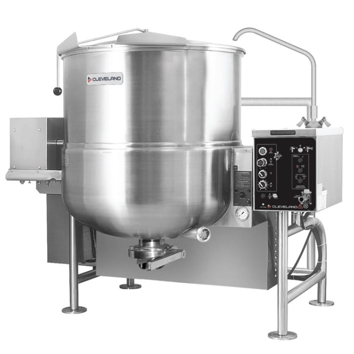 Cleveland Hamkgl60t 60 Gal Steam Kettle Power Tilt 2 3 Jacket Liquid Propane