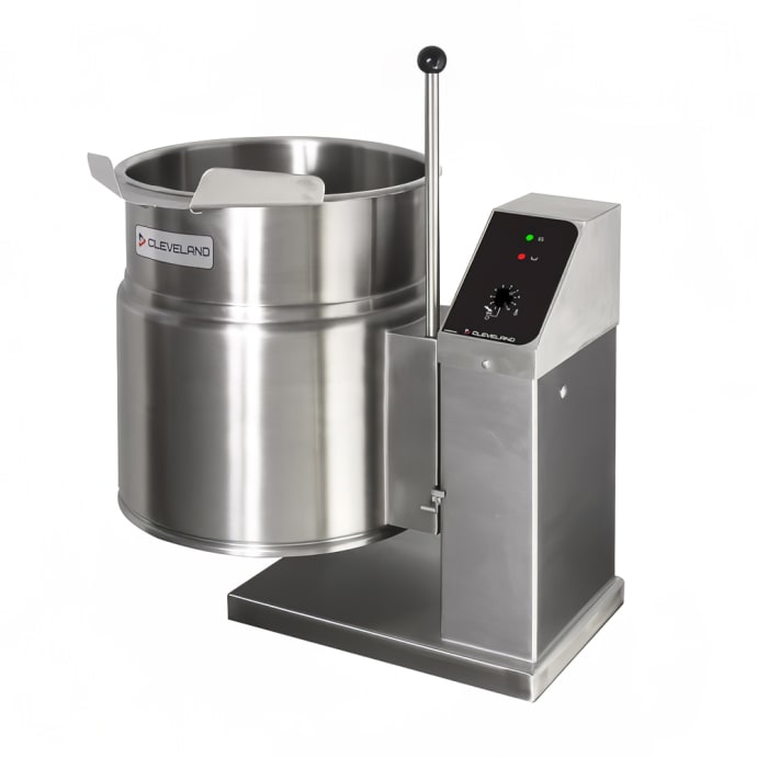 Cleveland Ket6t 6 Gal Steam Kettle Manual Tilt 2 3 Jacket 208v 3ph