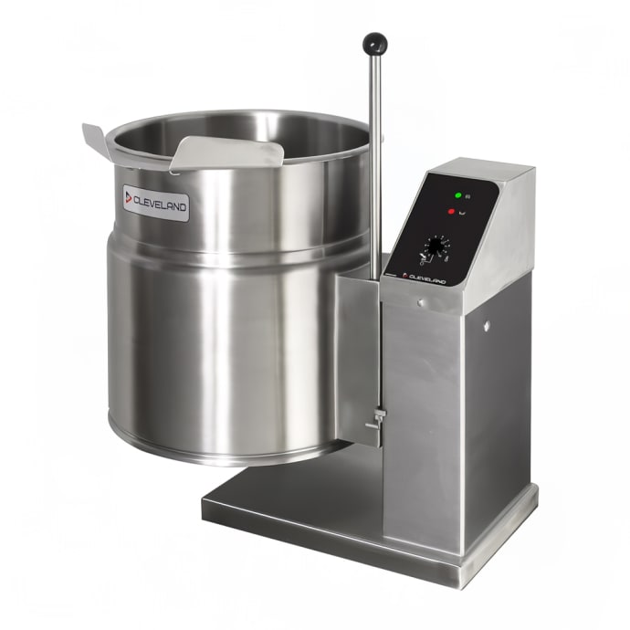Cleveland Ket 6 T 2403 6 Gal Steam Kettle Manual Tilt 2 3 Jacket 240v 3ph