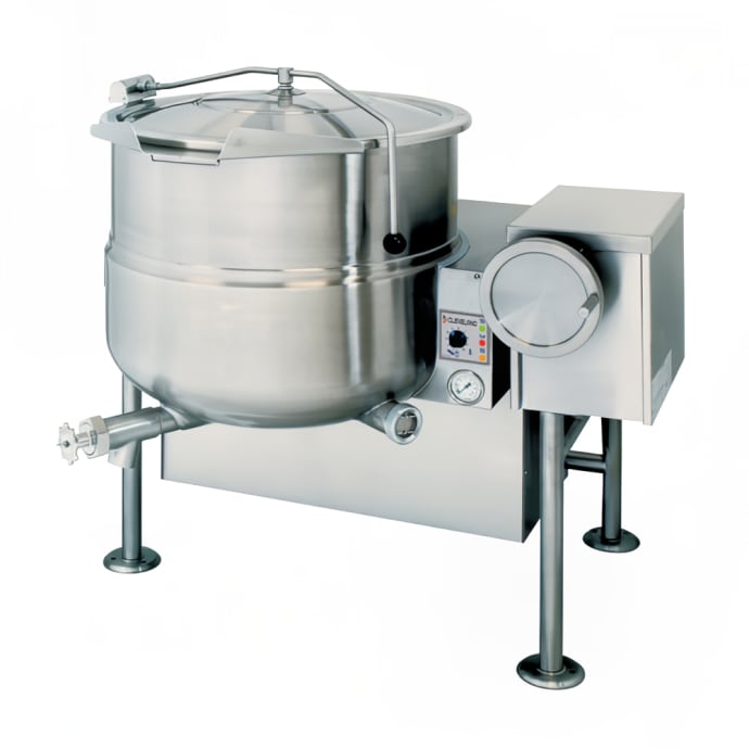 Cleveland Kgl60t 60 Gal Steam Kettle Manual Tilt 2 3 Jacket Natural Gas