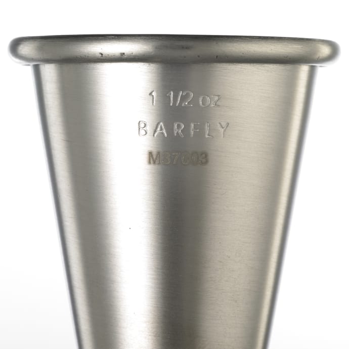 Barfly M37000 Double Japanese Style Jigger - 1/2 oz & 3/4 oz, Stainless