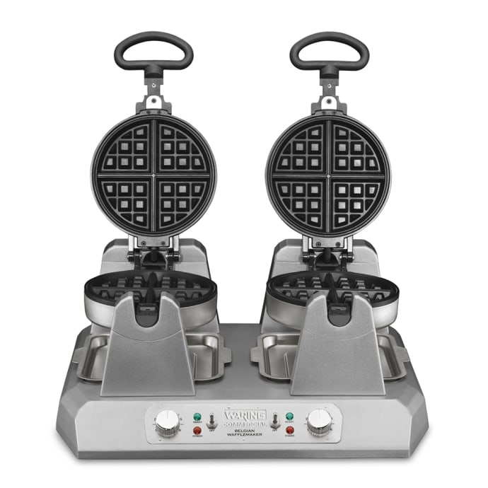 waring double belgian waffle maker