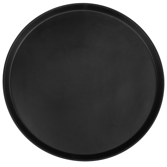 Cambro 1950ct110 19 7 16 Round Camtread Serving Tray Low Profile Black Satin Cambro 1950ct110 19 7 16 Round, Black Coffee Table Tray Round