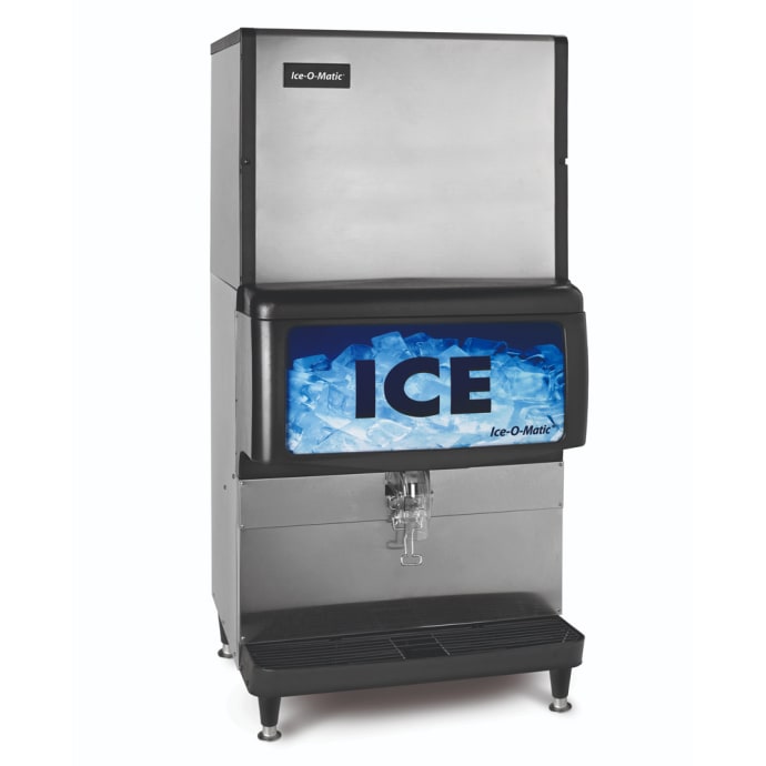 Ice O Matic Iod250 Countertop Cube Or Nugget Ice Dispenser 250 Lb Storage Cup Fill 115v