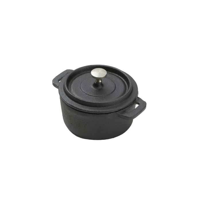 American Metalcraft Cipr42 4 Round Baking Dish W 8 3 10 Oz Capacity Cast Iron Round Baking Dish W, Small Round Roasting Pan With Lid