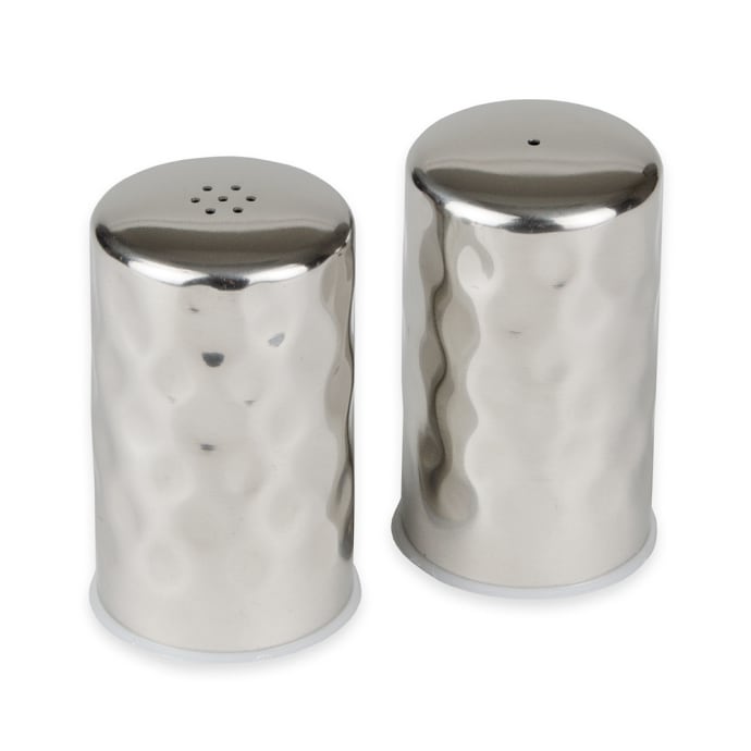 American Metalcraft Hmsp2 2 1 2 Salt Pepper Shaker Set Round Tools utensils outdoor dinnerware entertaining.