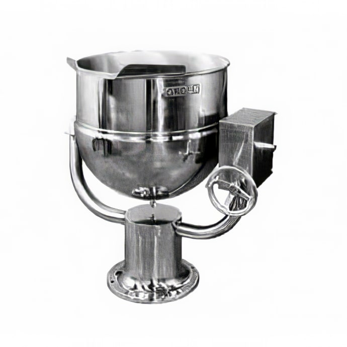 Groen D 60 60 Gal Steam Kettle Manual Tilt 2 3 Jacket Direct Steam