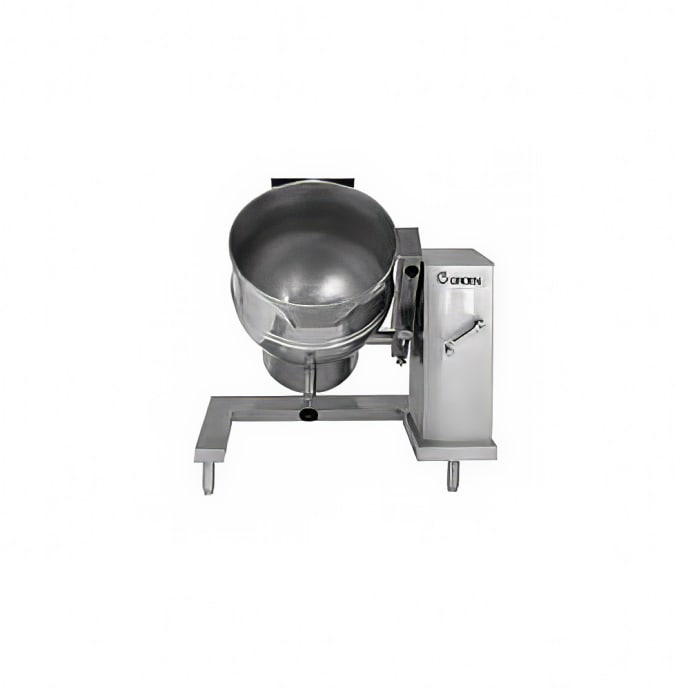 Groen Dh 40c 40 Gal Steam Kettle Manual Tilt 2 3 Jacket Natural Gas