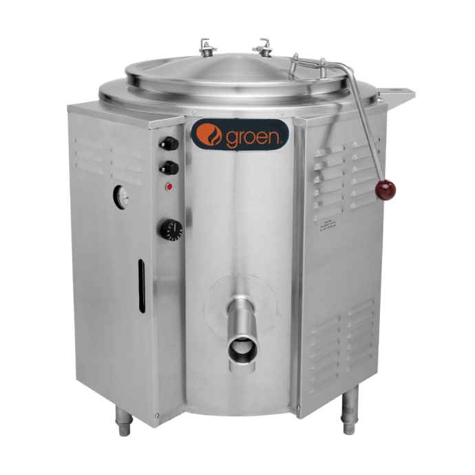 Groen Ee 20 20 Gal Steam Kettle Stationary 2 3 Jacket 208v 3ph