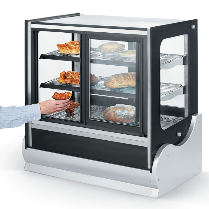 Service Refrigerated Display Case W, Cold Food Display Case Countertop