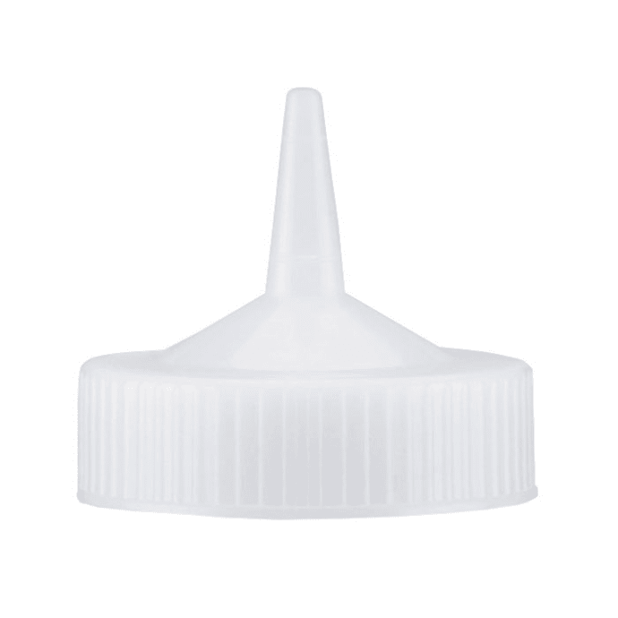 Vollrath 4914-13 Twist Close Bottle Caps Clear Wide Mouth