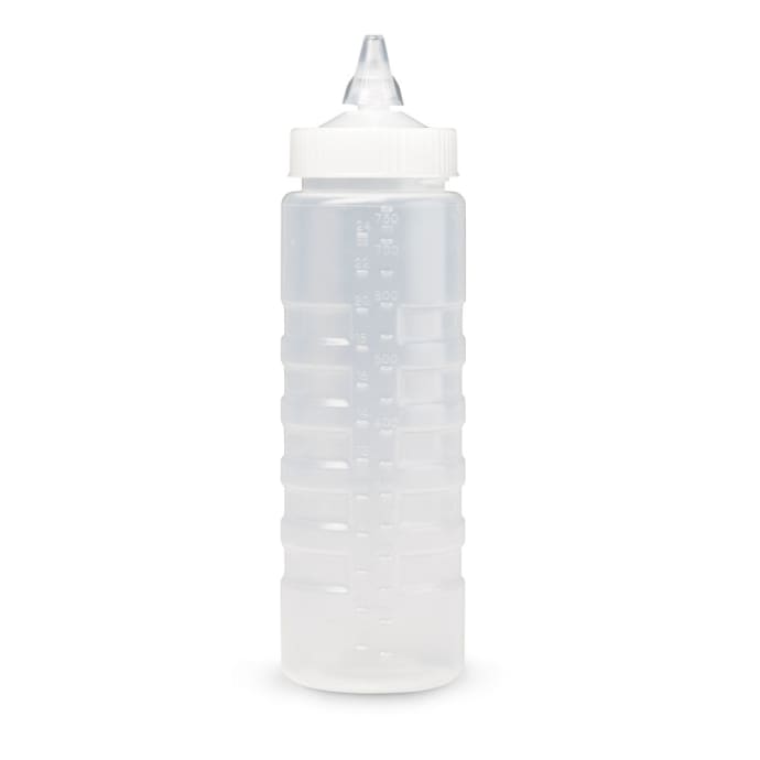 Download Vollrath 5124 13 24 Oz Squeeze Bottle Dispenser Wide Mouth Clear Cap Clear