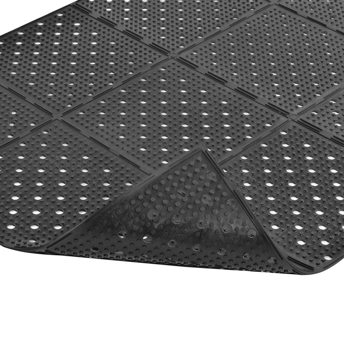NoTrax T23U0034BL Mult-Mat II Reversible Drainage Floor Mat, 3 x 4 ft, 3/8