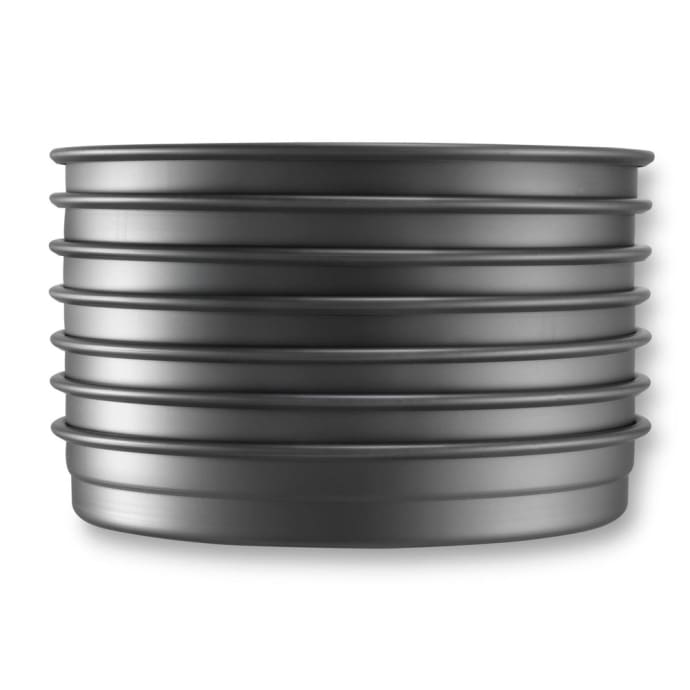 Details about   Used Exact Stack® Deep Dish Pizza Stackable Pans Bundy Chicago Metallic Glazed 