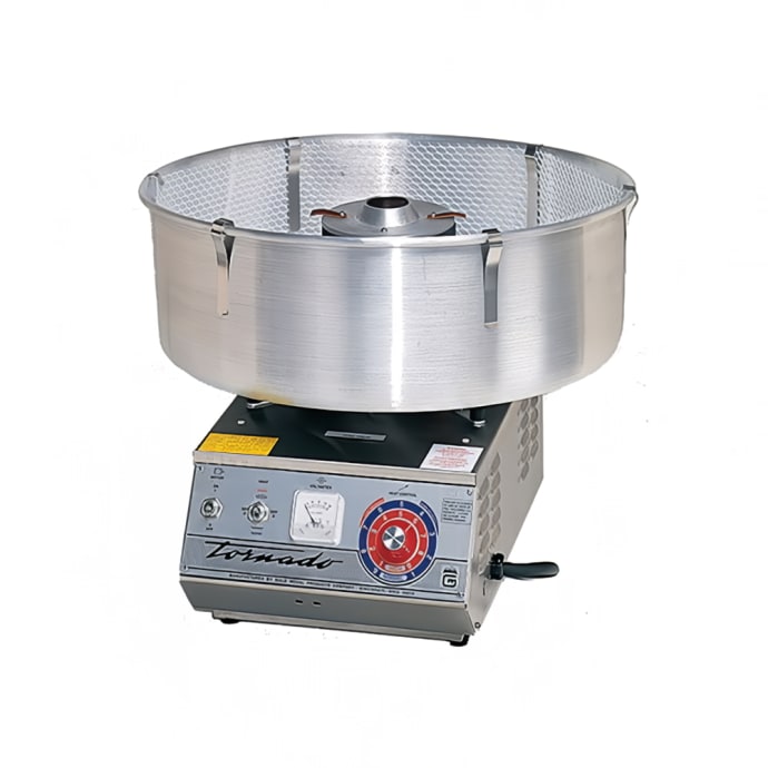 Gold Medal 3005ss Tornado Floss Cotton Candy Machine W Aluminum Floss Bowl 120v
