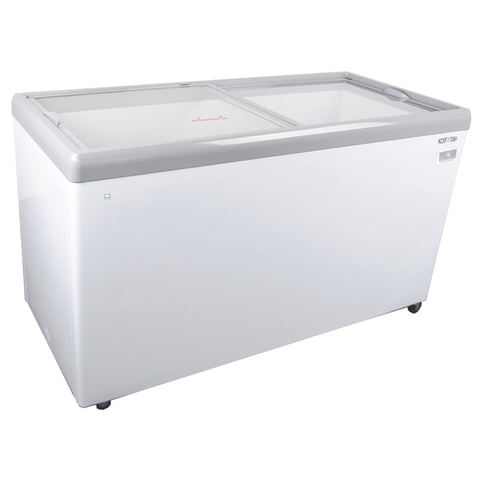 Kelvinator Commercial Kcnf170wh 70 7 8 Mobile Ice Cream Freezer W Wire Storage Basket White 120v