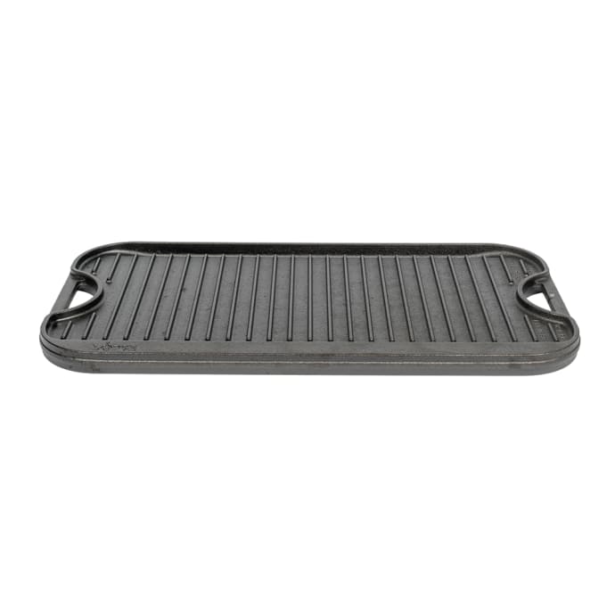 Lodge LPGI3 Cast Iron Reversible Grill and Griddle Black for sale online