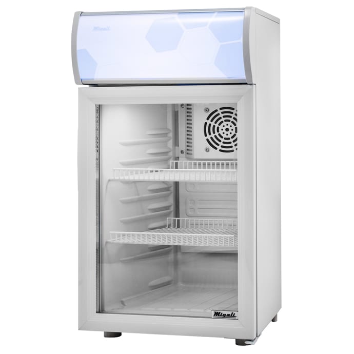 Migali C 02rm 16 1 2 Countertop Display Merchandiser Swing Door White 115v
