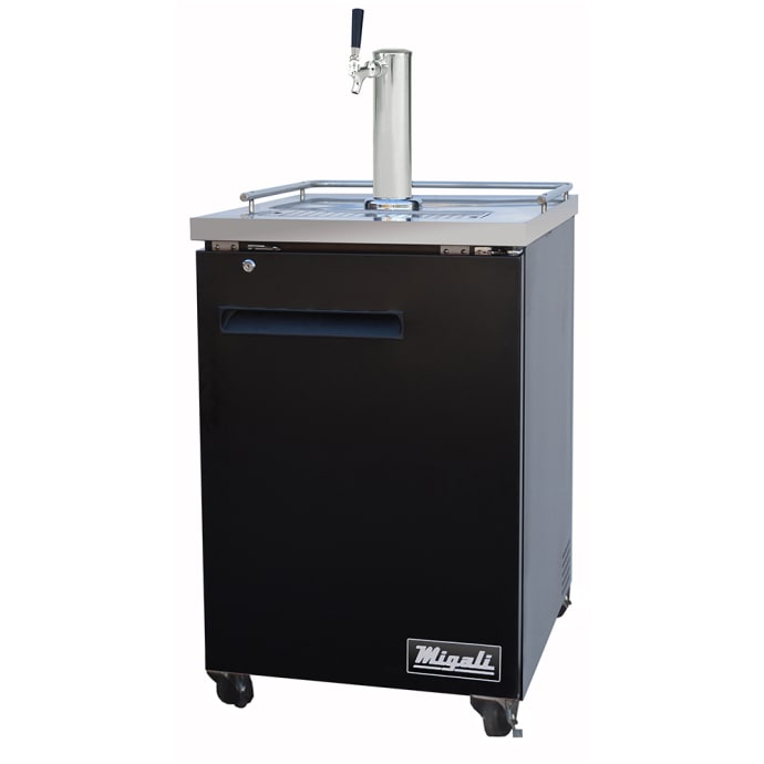 Migali C Dd23 1 Hc 23 1 2 Draft Beer System W 1 Keg Capacity 1 Column Black 115v