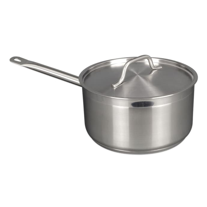 2 QT COMMERCIAL STAINLESS STEEL SAUCE PAN NSF