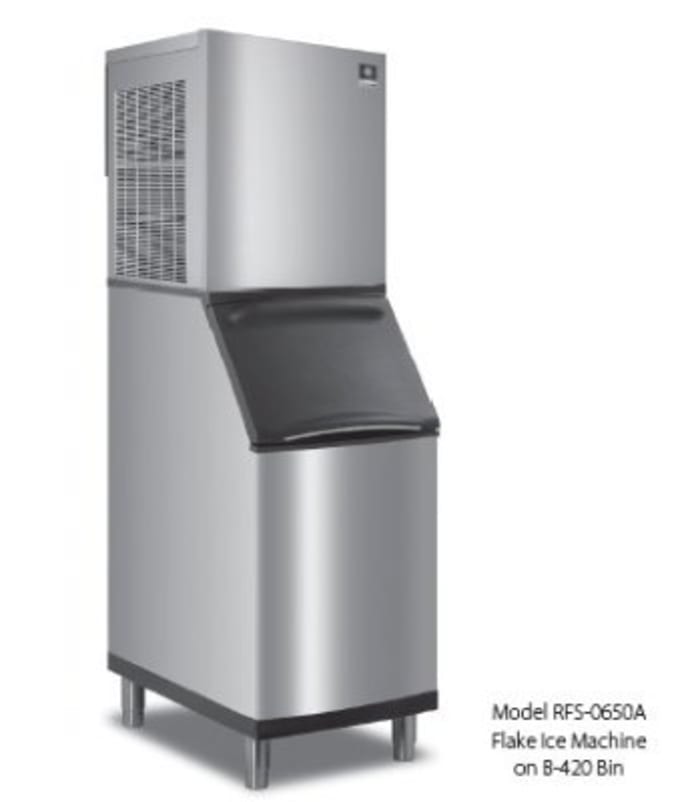 Manitowoc Ice Rfs 10a 251 Flake Style Ice Maker W 12 Lb 24 Hr Capacity Air Cool Export