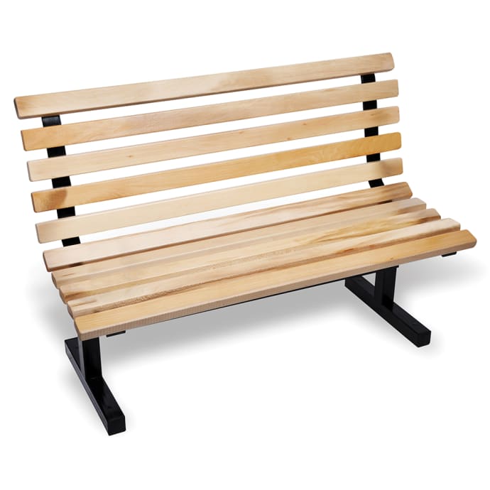John Boos Cpb60 M 60 Convenience Wood Bench Indoor Steel Frame Hard Rock Maple