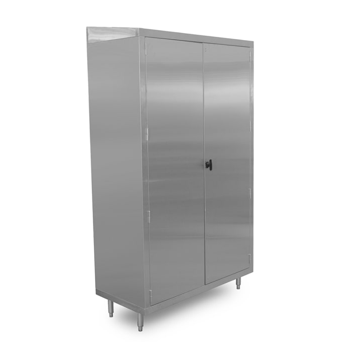John Boos Tch 224884 X Storage Cabinet W 5 Levels 48 W X 22 1 2 D X 84 H Stainless Steel