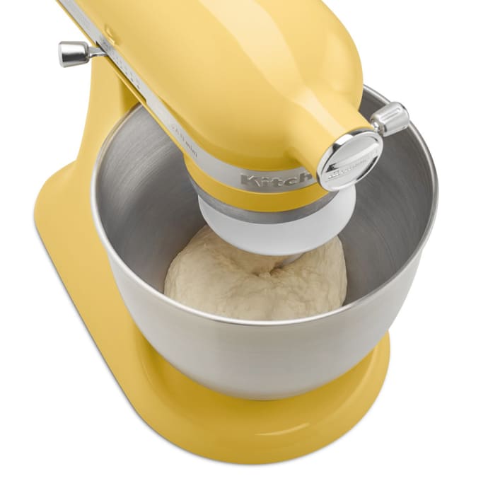 orange kitchenaid mixer