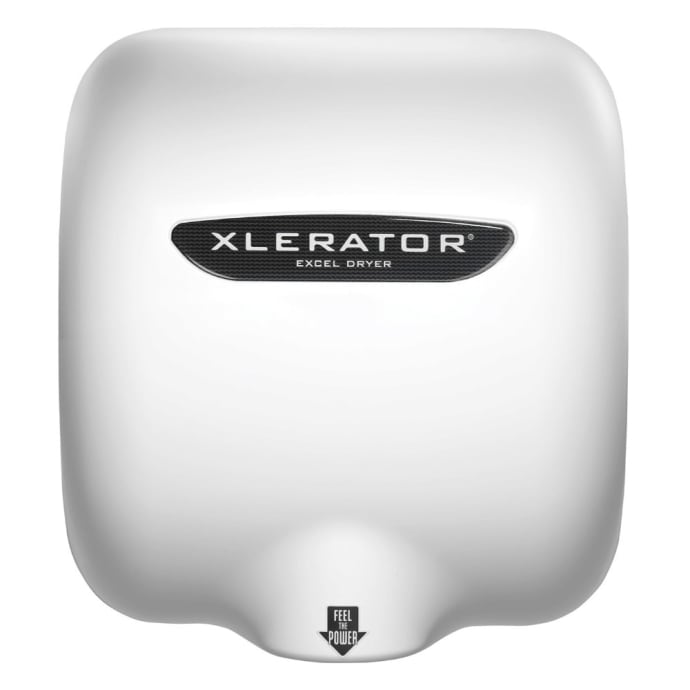 Excel Dryer Xl Bw Automatic Hand Dryer W 8 Second Dry Time White 110 120v