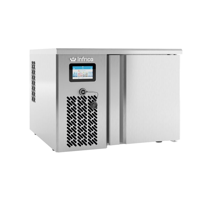 Infrico Ibc Abt31s 28 3 8 Countertop Blast Chiller 3 Pan Capacity 115v