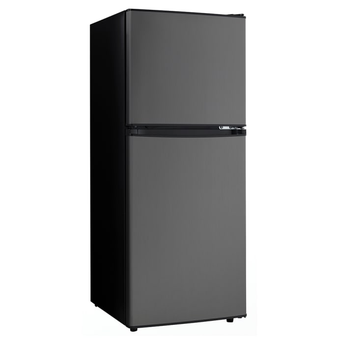 Danby Dcr047a1bbsl 4 7 Cu Ft Compact Refrigerator Freezer W Solid Doors Black Stainless 115v
