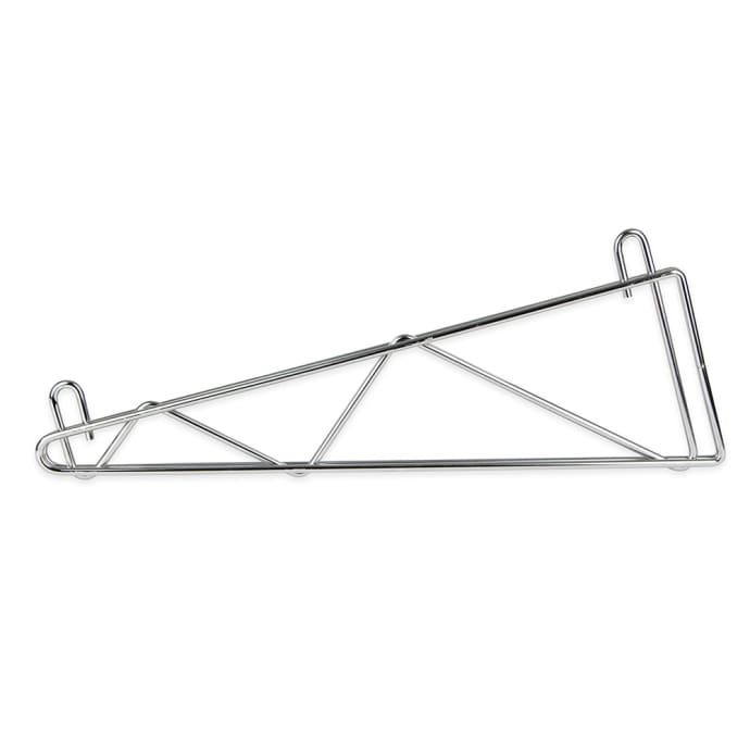Storeit Si Ss 18sgl Ch 18 Wire Wall Mount Shelf Bracket Chrome