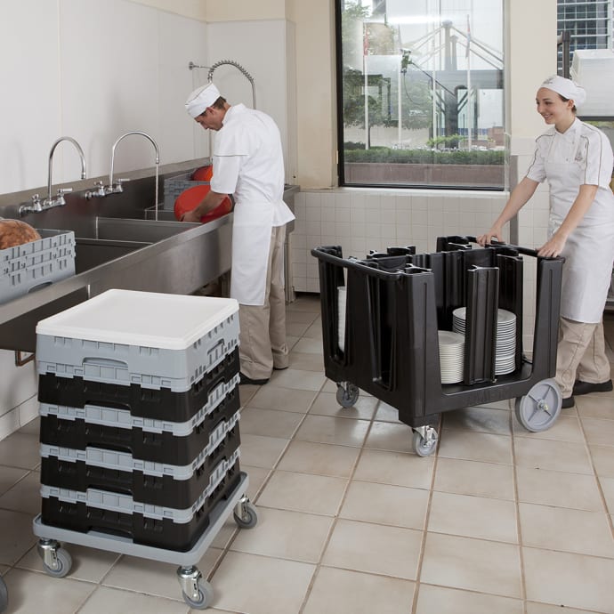 Cambro DRC2020180 Camrack Cover - Full Size Rack, Gray