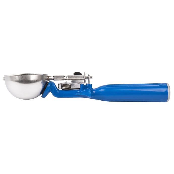 Vollrath 47275 Aluminum Ice Cream Scoop, Size 12 (3 oz.) Blue - Win Depot