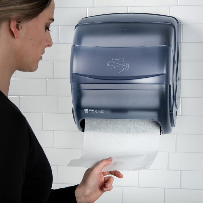 DISPENSER FUNDAMENTAL TOO社製　2001 San Jamar Paper Towel Dispenser 10X14.50X12.50 IN ABS Black