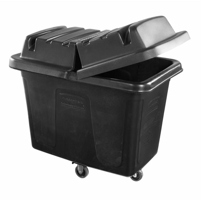 お気に入り Trash 1867538 Rubbermaid Cart Black Capacity, lb 400 w/ タイムセール