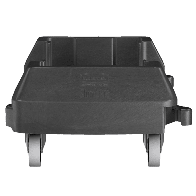 GOBLIN 黒T Lサイズ Rubbermaid 1980602 Trolley for Slim-Jim® 3540 & 3541 Containers
