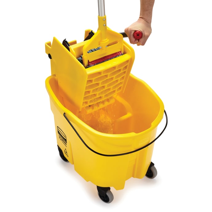 Rubbermaid Commercial Mop Bucket/Wringer Combination - RCP758088YW 