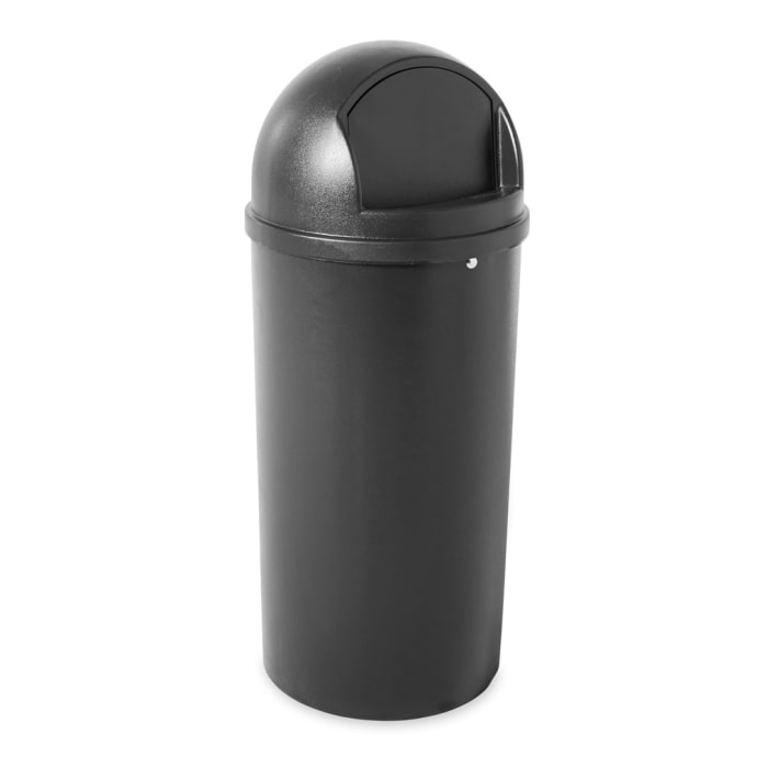 Rubbermaid FG816088BLA 15 gal Indoor Decorative Trash Can