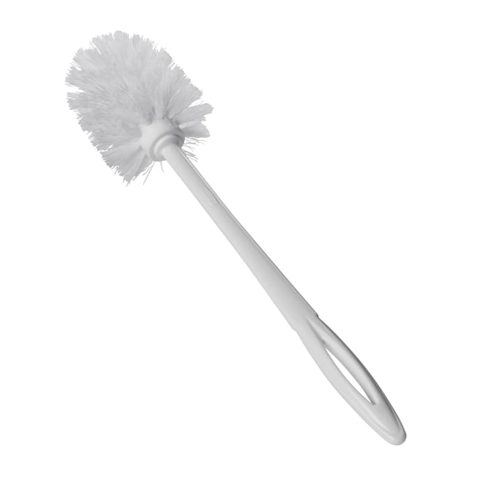 Rubbermaid Toilet Bowl Brush, 14 1/2, White, Plastic, RUB631000WE