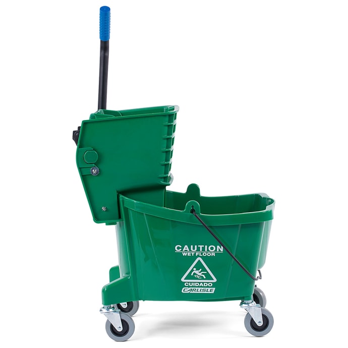 Carlisle 26 qt Mop Bucket Combo - Side Press Wringer