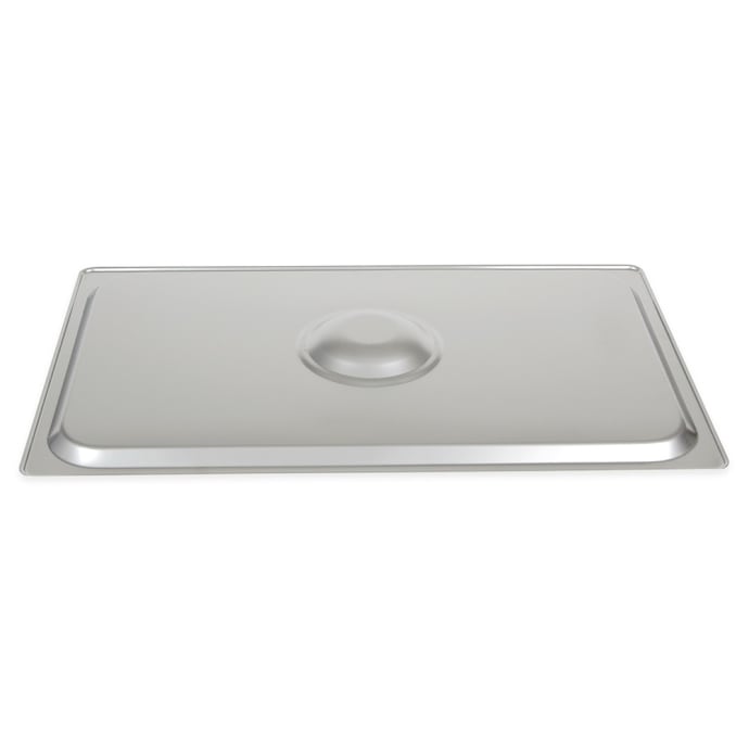 SPCS - 18/8 Stainless Steel Steam Pan Cover, Slotted - 1/6