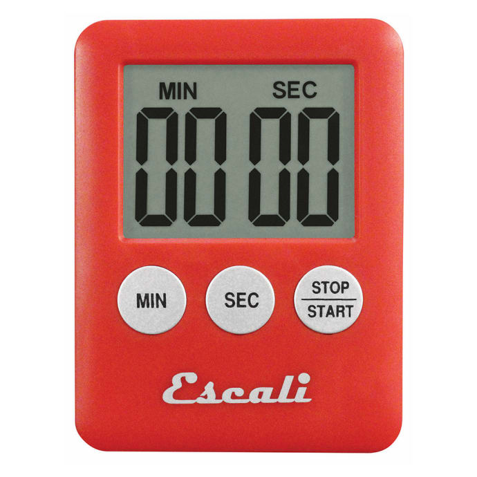 San Jamar TMDGM12 Digital Timer w/ Magnetic Back - 2 3/4