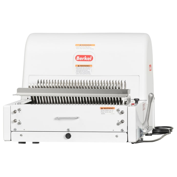 Berkel MB1/2STD Countertop Bread Slicer - 1/2 Slice Thickness, 15 1/2 Max  Loaf Length - 1/3 hp