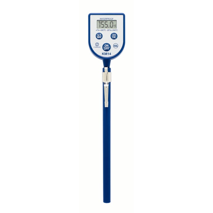 KitchenAid Sofort-Thermometer – Blau, 14 Cm, Perfekt Zum Braten & Grillen