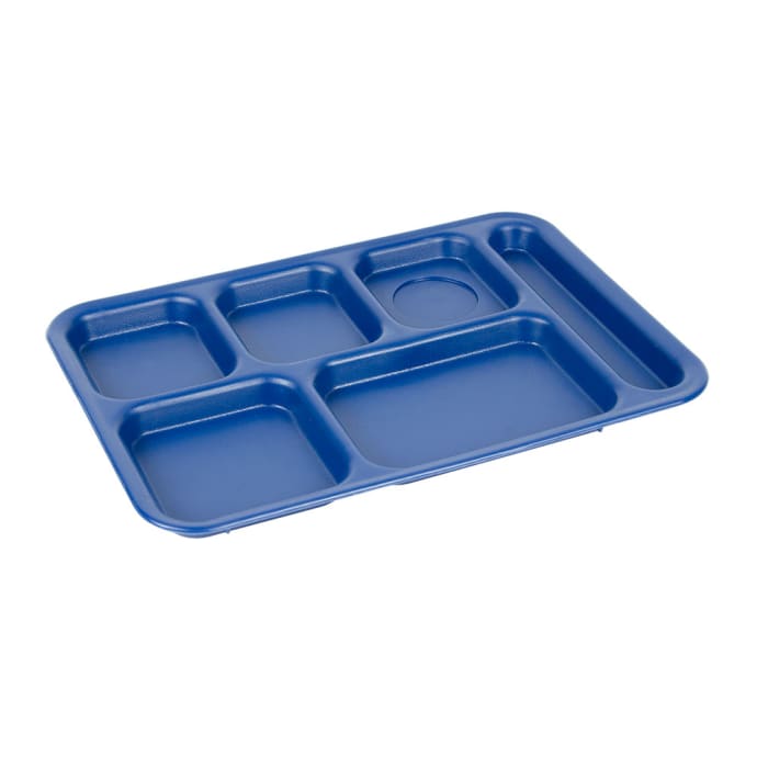Cambro Penny-Saver Tan Co-Polymer Compartment Cafeteria Tray - 14L x 10W